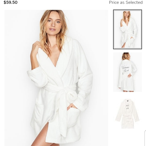 Victoria Secret Cozy Robe - Picture 6 of 6